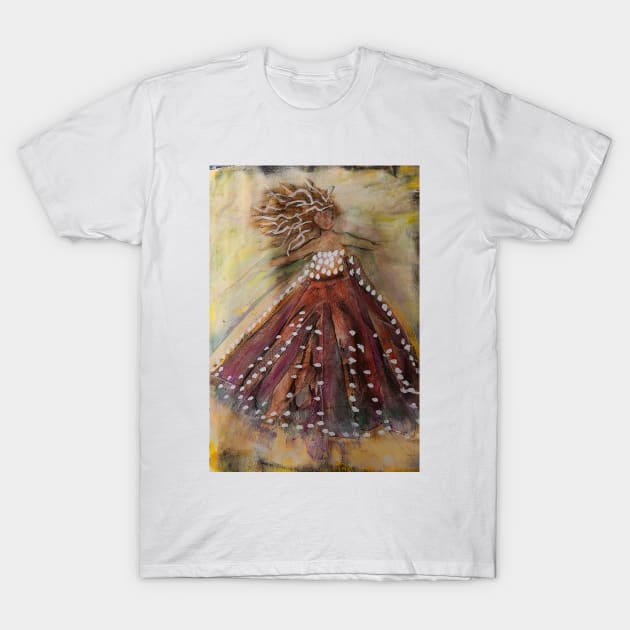 Rustic Dancing girl T-Shirt by Walters Mom